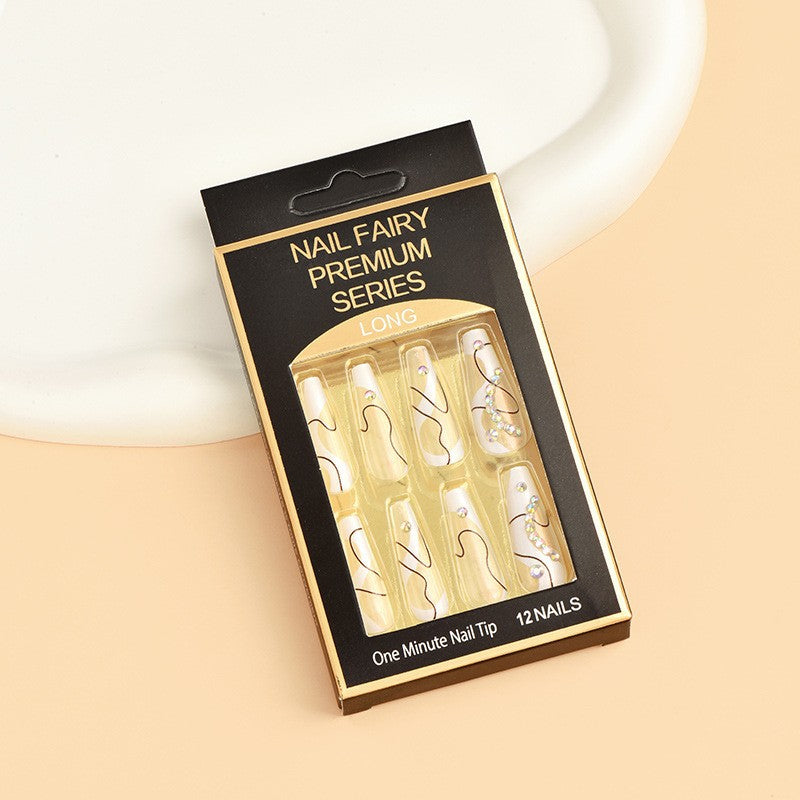 Wholesale Long Length Ballerina Nail Art